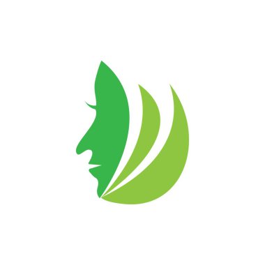 Yüz ilüstrasyon logosu 