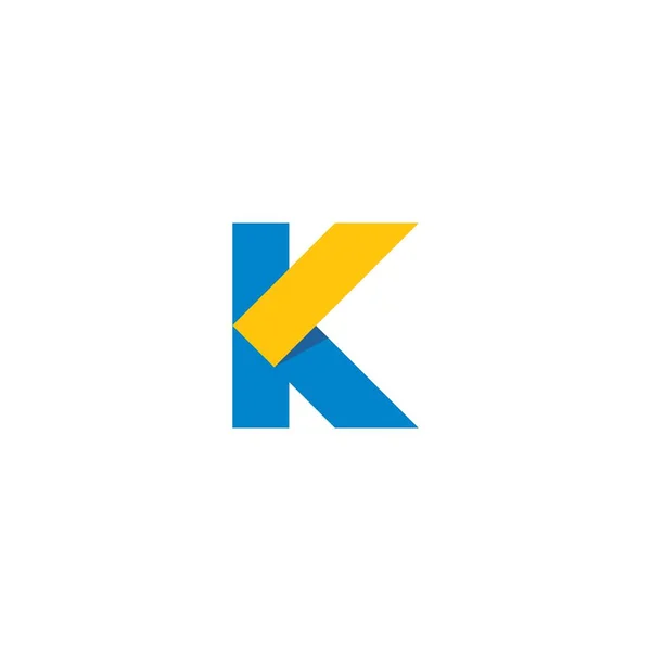 K letter logo — Stock Vector
