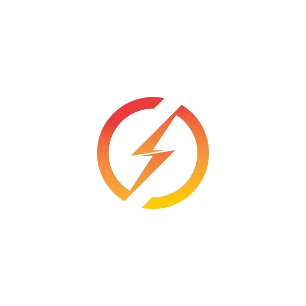 Modèle de logo Lightning — Image vectorielle