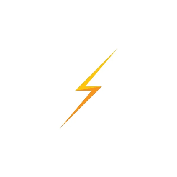 Lightning logo šablona — Stockový vektor