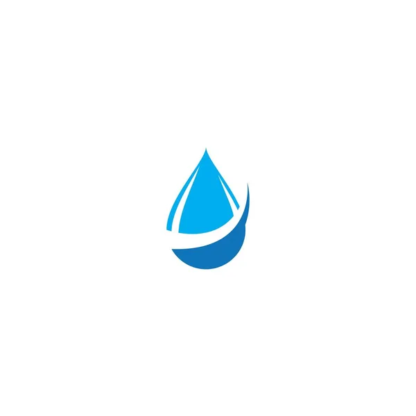 Water drop Logo — Stock Vector