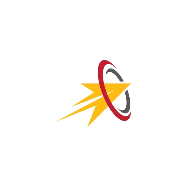 Diseño del logo de la flecha — Vector de stock