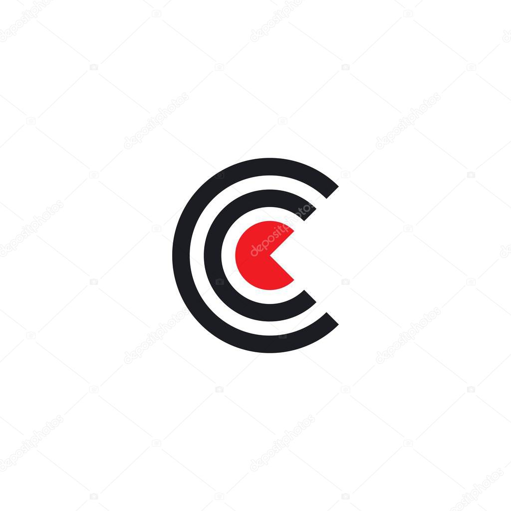 Target icon vector ilustration template