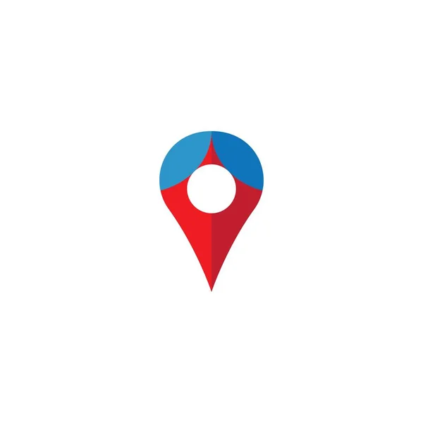 Point de localisation Logo — Image vectorielle