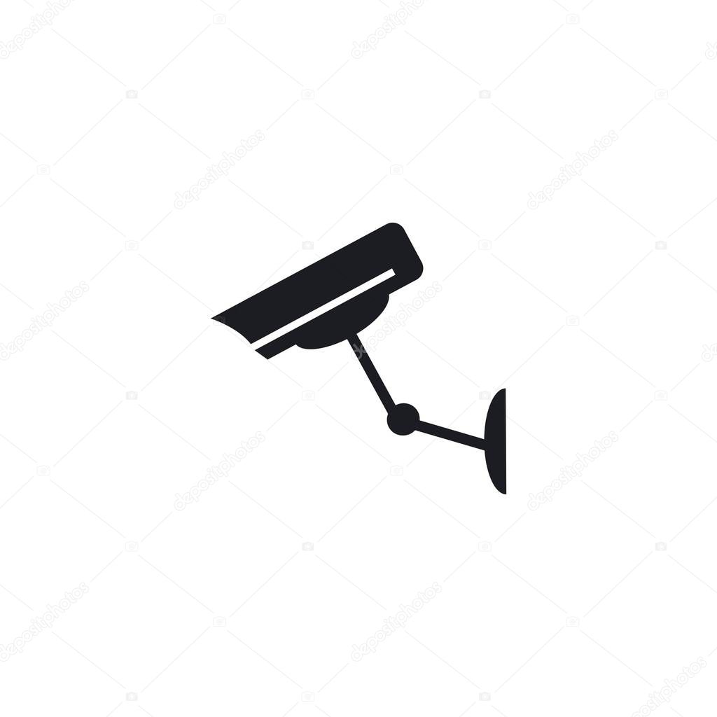 CCTV icon vector 