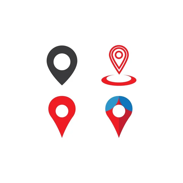 Point de localisation Logo — Image vectorielle