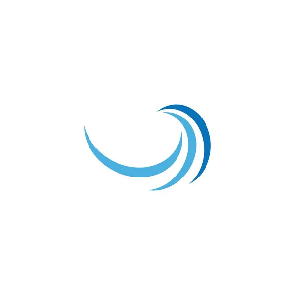 Logo vague d'eau — Image vectorielle