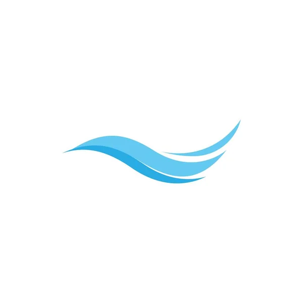 Logo ola de agua — Archivo Imágenes Vectoriales