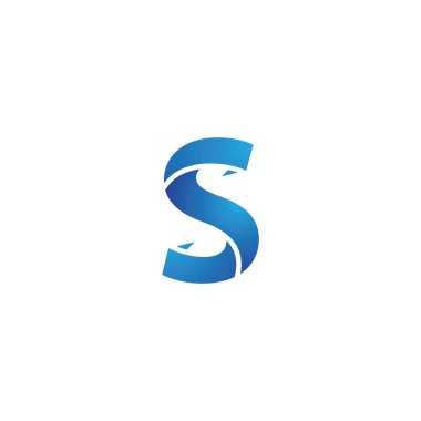 S harfi logo tasarımı 