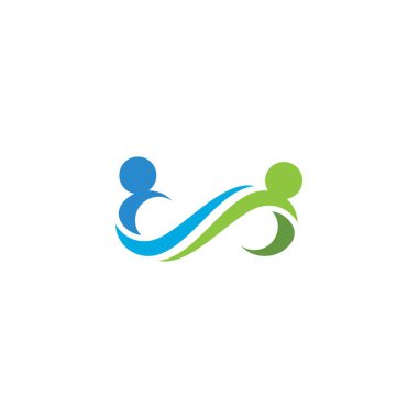 Topluluk, ağ ve sosyal logo