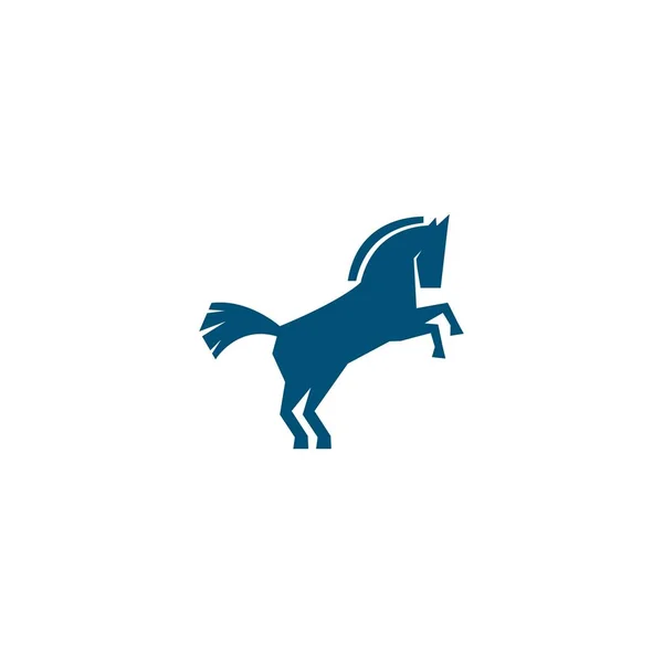 Logo del caballo — Vector de stock