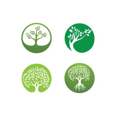 ağaç logo şablonu 