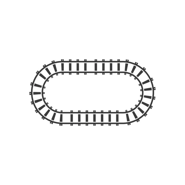 Eisenbahnillustration — Stockvektor