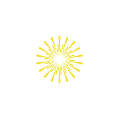 Güneş ılustration Logo vektör