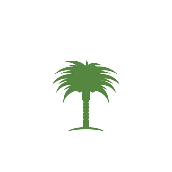 Datum palmlogo — Stockvector