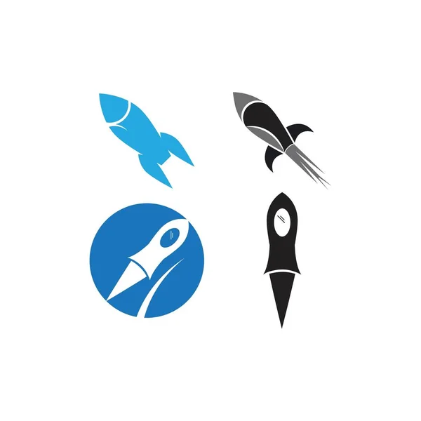 Rocket ilustration logo — Stockvector