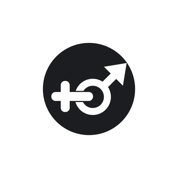 Гендерный вектор логотипа — стоковый вектор