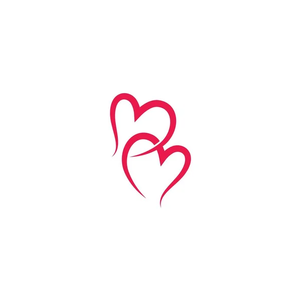 Sevgi logo vektörü — Stok Vektör