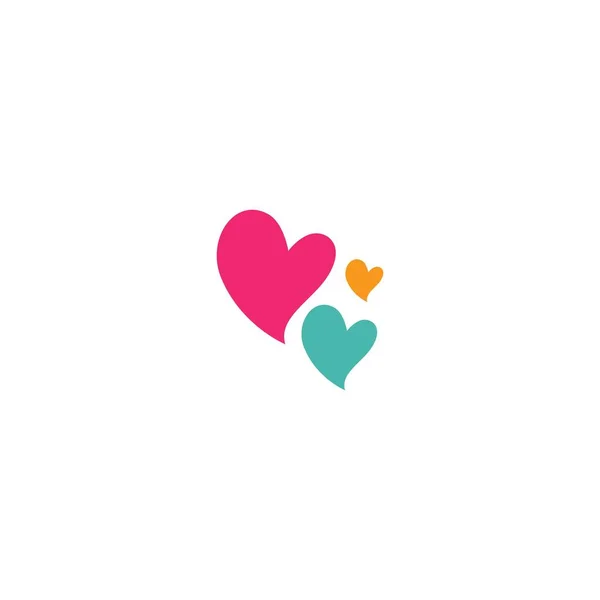 Amor logo vector — Archivo Imágenes Vectoriales
