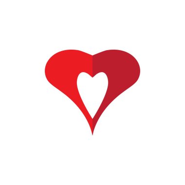 kalp logo şablonu 