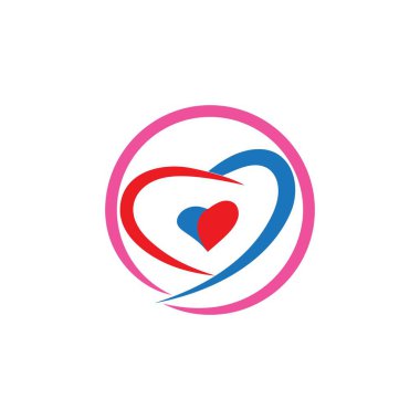 kalp logo şablonu 