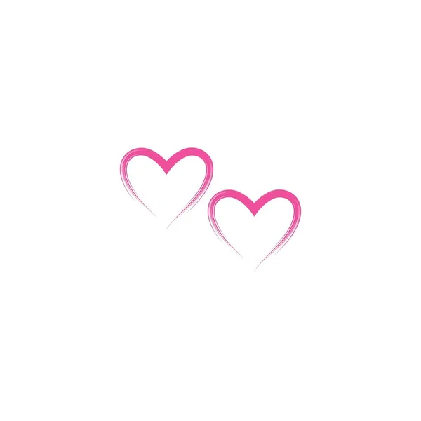 Amor logo vector — Vector de stock