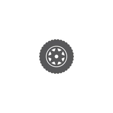 Tires illustration logo vector 