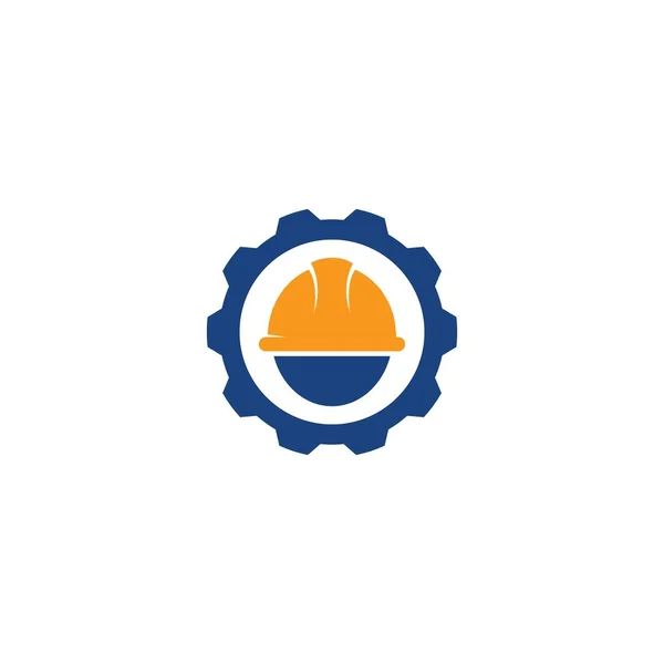 Vetor do logotipo do trabalhador —  Vetores de Stock