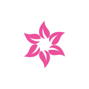 Plumeria çiçek logosu