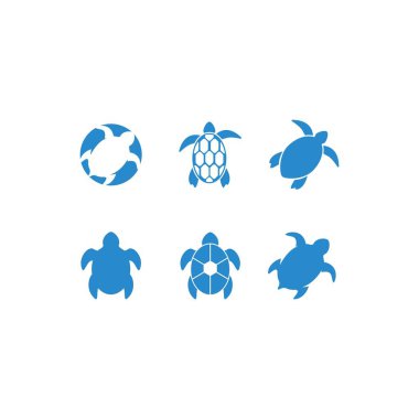 Kaplumbağa logo vektörü 