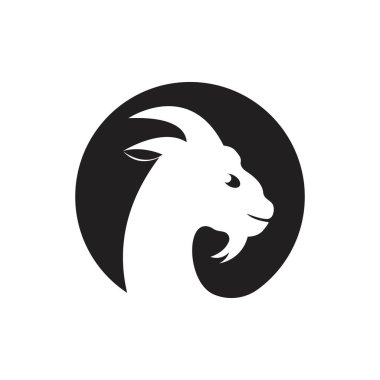 Keçi logosu şablonu