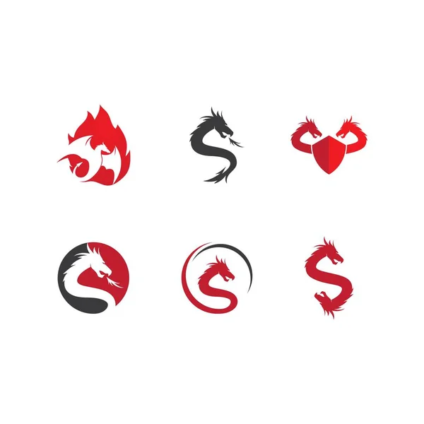 Logotipo do dragão —  Vetores de Stock
