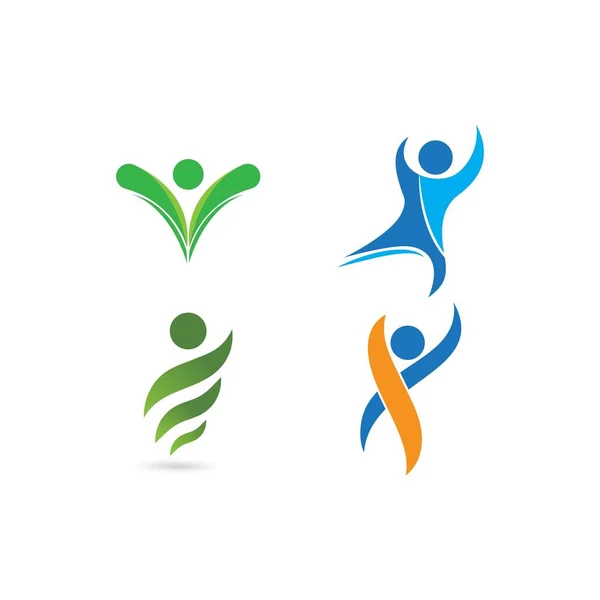 Logo für gesundes Leben — Stockvektor