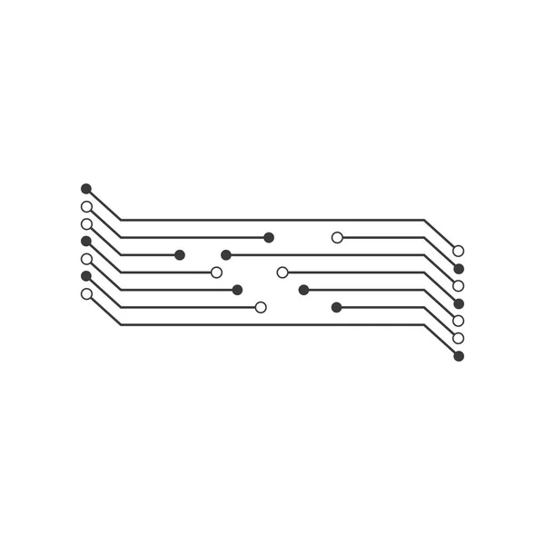 Circuit technologie illustratie vector — Stockvector