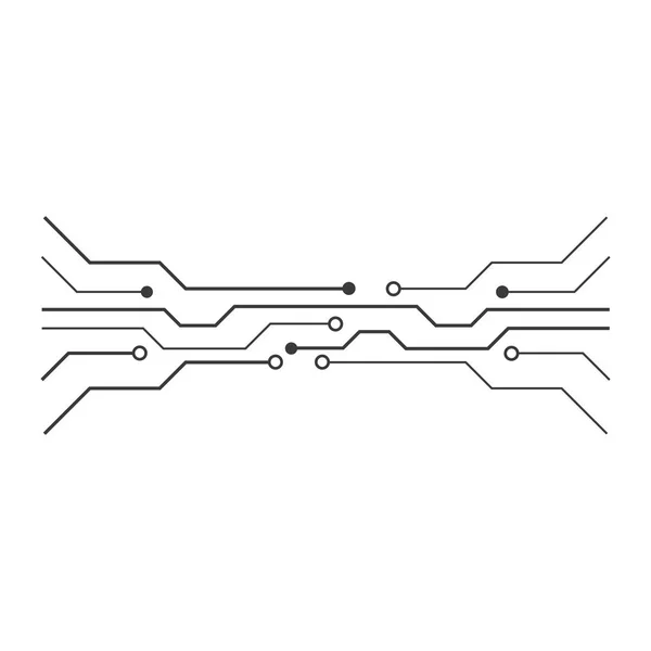 Tecnologia del circuito illustrazione vettoriale — Vettoriale Stock