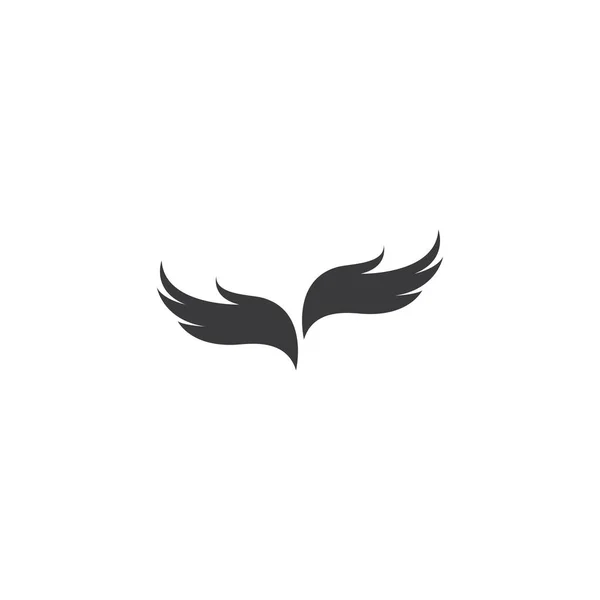 Logotipo e símbolo da asa — Vetor de Stock