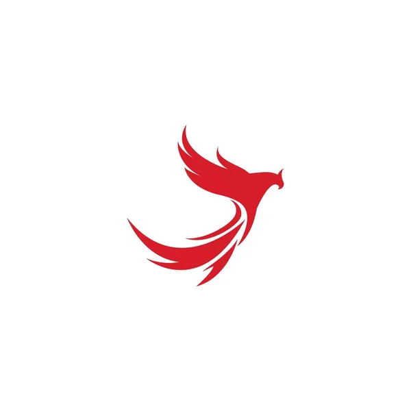 Sólyom sas madár logó sablonja — Stock Vector