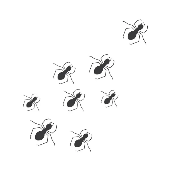 蚂蚁背景 — 图库矢量图片