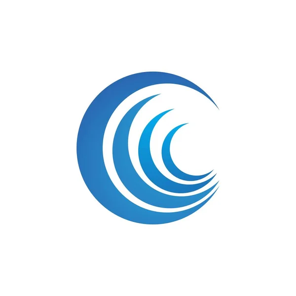 Cerchio logo vettoriale — Vettoriale Stock