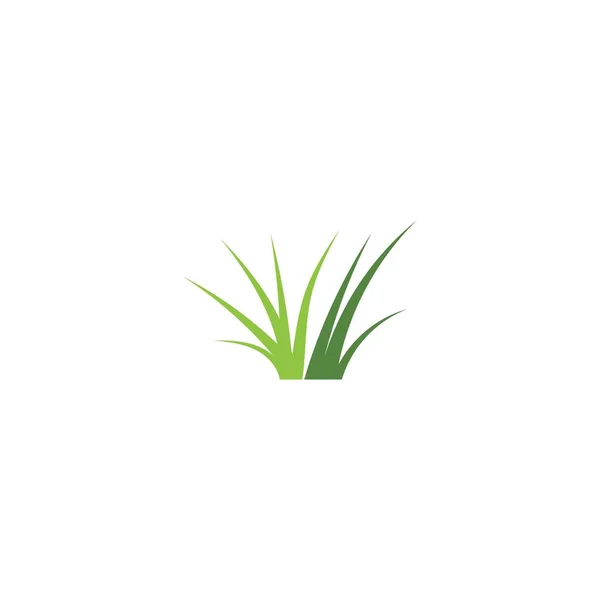 Grass ilustration logo — Stock Vector