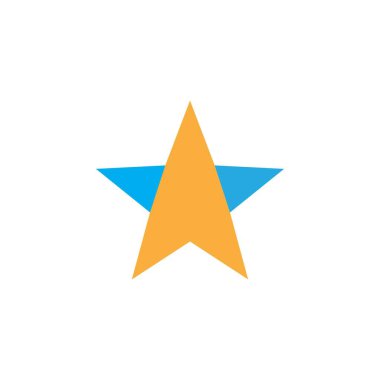 Yıldız logo şablonu