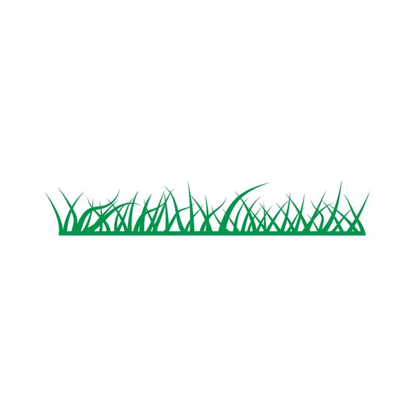 Logotipo ilustración hierba — Archivo Imágenes Vectoriales