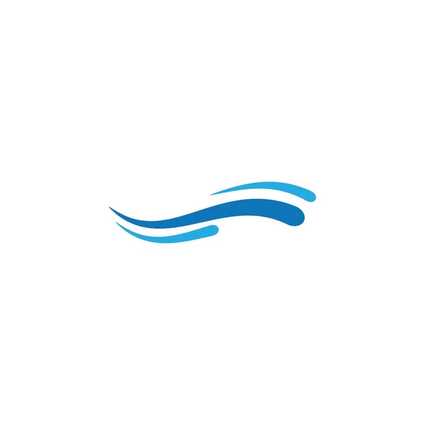 Logo ola de agua — Vector de stock