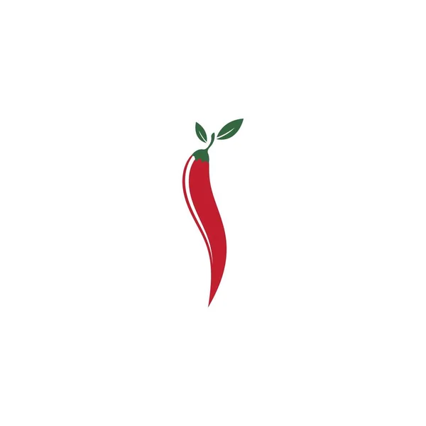 Hot Chili illüstrasyon logo vektörü — Stok Vektör