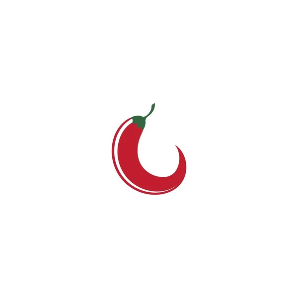 Hot Chili illustration logotyp vektor — Stock vektor