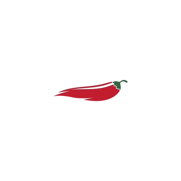 Hot Chili illustratie logo vector — Stockvector