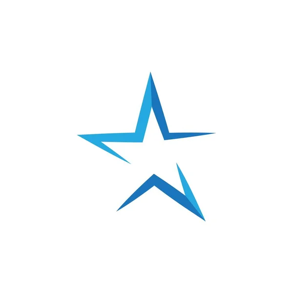 Star Logo Plantilla Vector Icono Ilustración Diseño — Archivo Imágenes Vectoriales