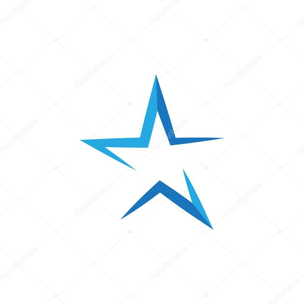 Star Logo Template vector icon illustration design