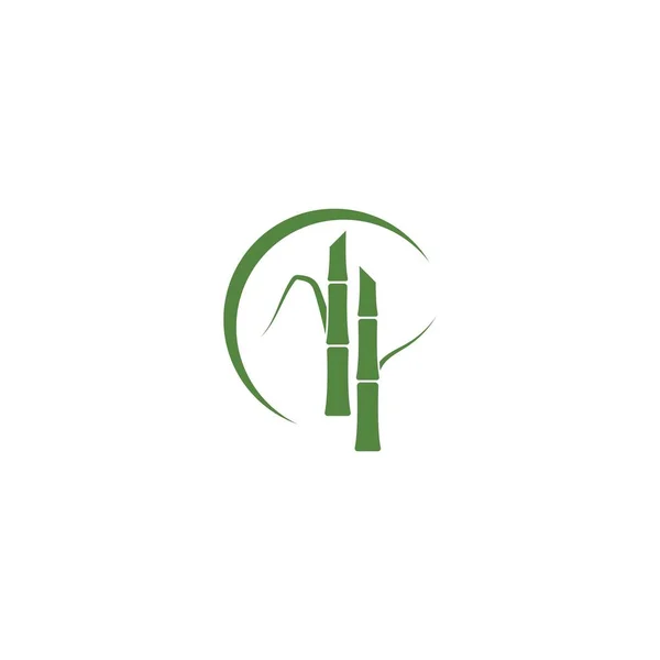 Sugar cane plant logo vector illustration design — Stock Illustration Sugar Cane Plant Logo Vector Illustration Design Stock Vector