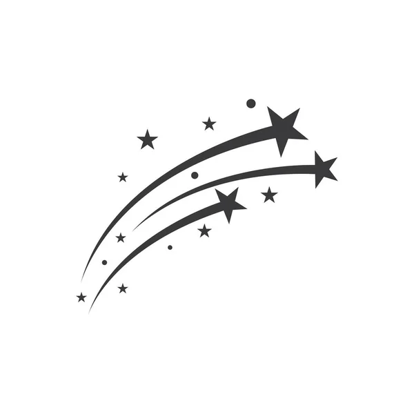 Star Logo Plantilla Vector Icono Ilustración Diseño — Archivo Imágenes Vectoriales